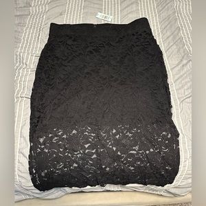 NWT Torrid Lace Midi Skirt